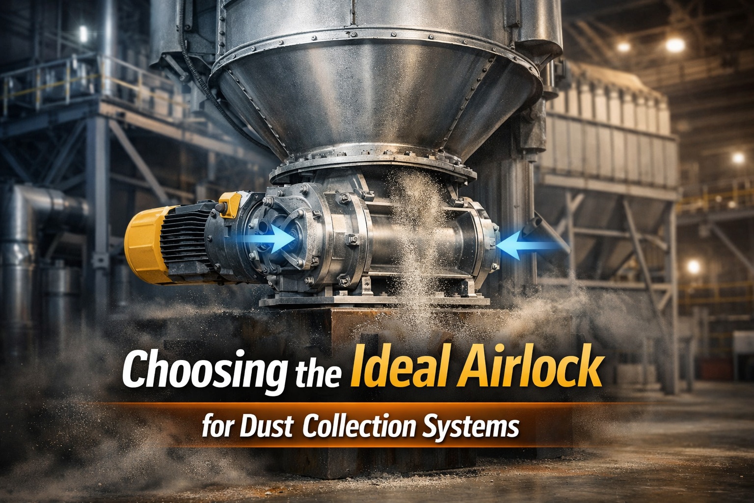 Choosing the Ideal Airlock for Dust Collection Systems